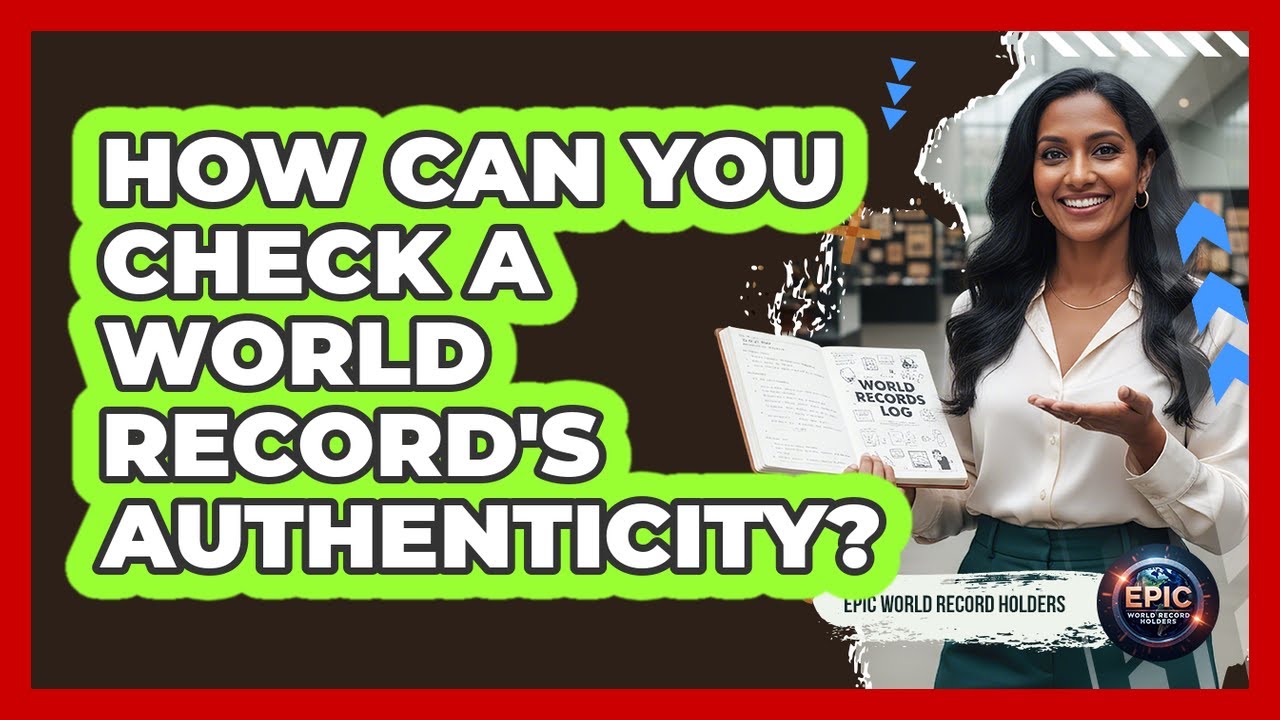 How Can You Check A World Record's Authenticity?
