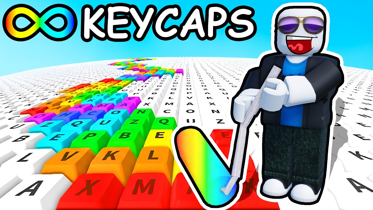 Every Second +1 PAINT to Color KEYBOARD in Roblox...