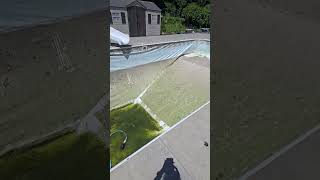 new pool liner install today #donnapoweredbycreativity