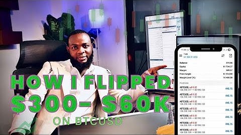 HOW I FLIPPED $300 TO $60000 IN ONE TRADE