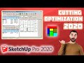 SKETCHUP 2020 💙 CUTTING OPTMIZATION PRO 2020 🚀 DESPIECE TOTAL👑 Cutting Optimizer
