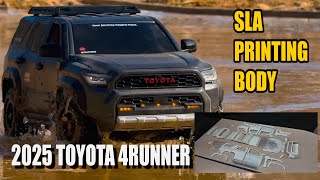 2025 TOYOTA 4RUNNER(SLA Printing)  Off road Driving.(#jlc3dp)