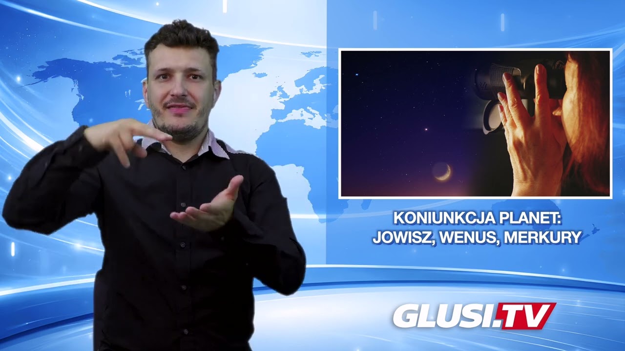 Koniunkcja planet: Jowisz, Wenus, Merkury