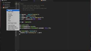 AngularJS/Node/Express/Knex -2 - Setting up Node/Express