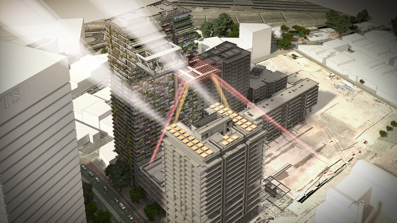 One Central Park's heliostat: How does it work?