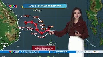 Dự báo thời tiết biển ngày 27/11/2025 | Bão số 15 liên tục đổi hướng | VTVWDB