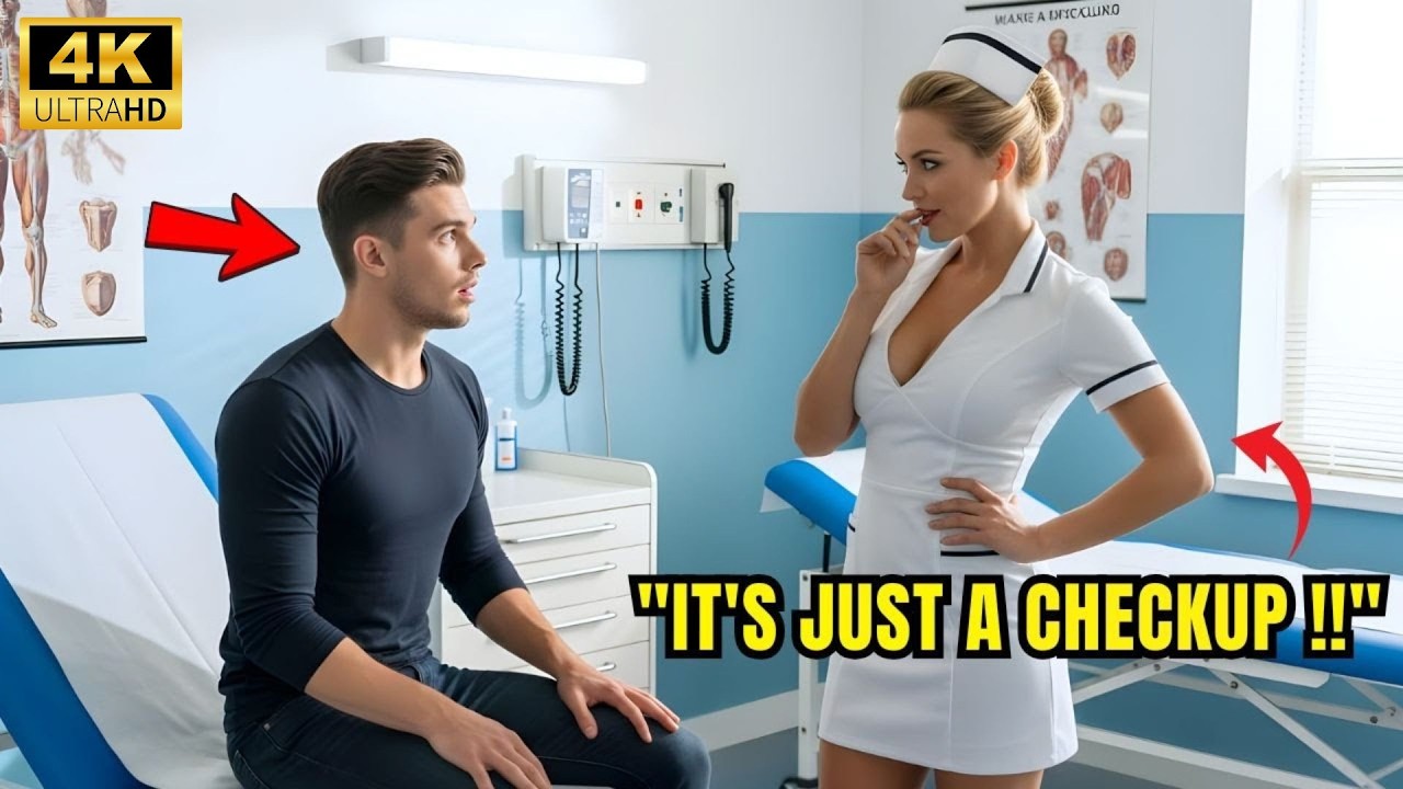A Nurse Told a Single Dad, “Just a Checkup” — Then She Locked the Door and Said, “We Need to Talk.”