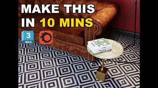 3ds Max Corona Interior Render | in 10 Mins 3ds Max Corona Interior Render | in 10 Mins