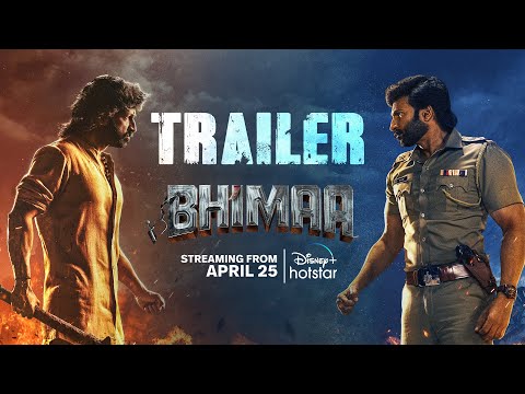 Bhimaa | Trailer | Streaming From 25th April | Gopichand | Disney Plus Hotstar