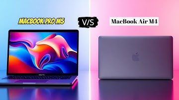 MacBook Pro M5 VS MacBook Air M4 Which is the BEST Laptop Now?
