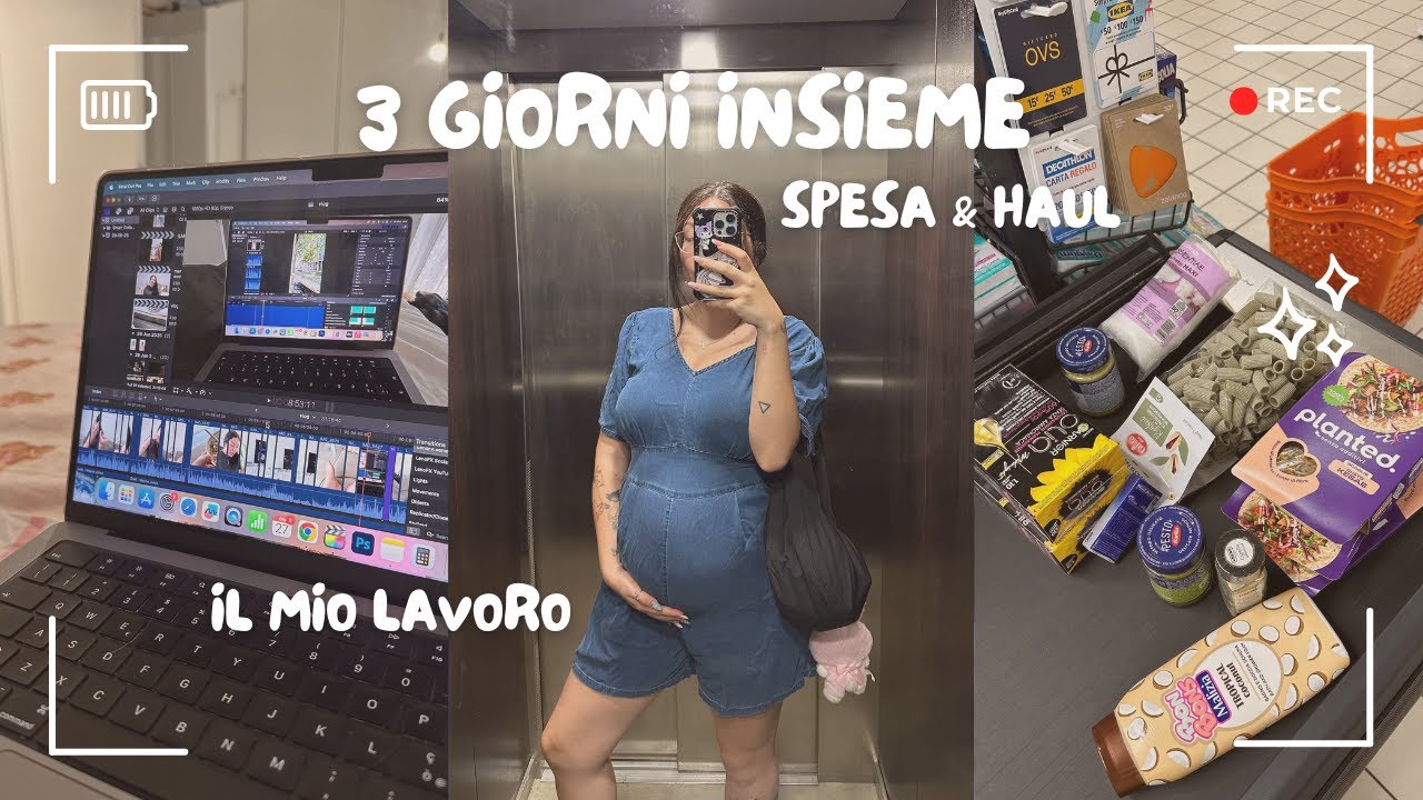 COSA FACCIO NELLE MIE GIORNATE E IL MIO LAVORO ADESSO 🤰🏻 vlog