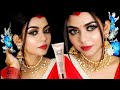 Karwachauth special look for New Brides with Lakme CC cream|Best Karwachauth look for New Brides|