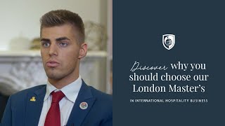 Master’s in International Hospitality Business - Testimonials