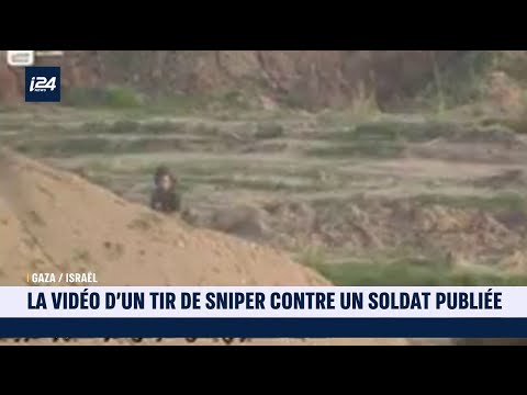 Israël: la vidéo d'un tir de sniper contre un soldat publiée