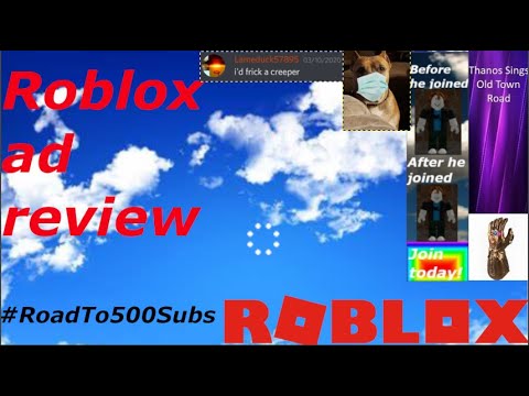 Roblox Ad Review Youtube - how old is this ad roblox