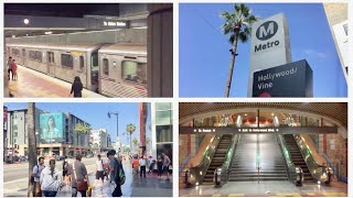 - Hollywood / Vine Station (LA METRO Red Line)