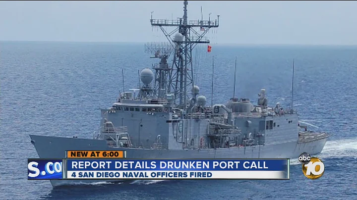 Details of drunken port call revealed