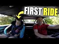 DAD Takes SON For His FIRST RIDE Pro Street CAMARO REACTION