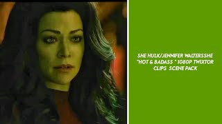 She hulk/Jennifer Waltersshe hot & badass 1080p Twixtor clips scene pack