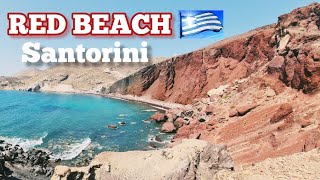 RED BEACH SANTORINI #BusTourSantoriniGreece (Part 2)