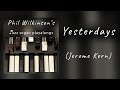Yesterdays  jazz organ and drums backing track
