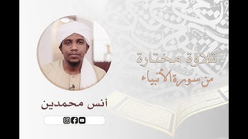 من سورة الأنبياء | إن الذين سبقت لهم منا الحسنى أولئك عنها مبعدون | بمقام العجم | أنس محمدين