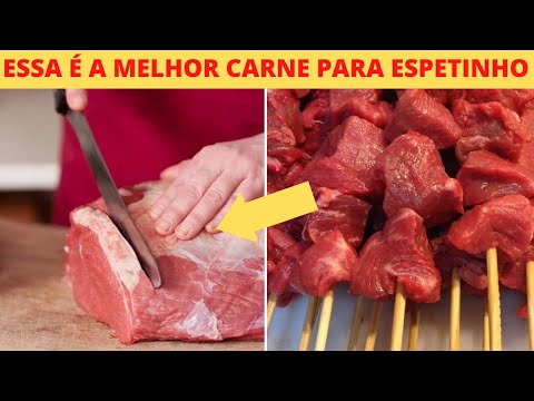 QUAL A MELHOR CARNE PARA ESPETINHO?