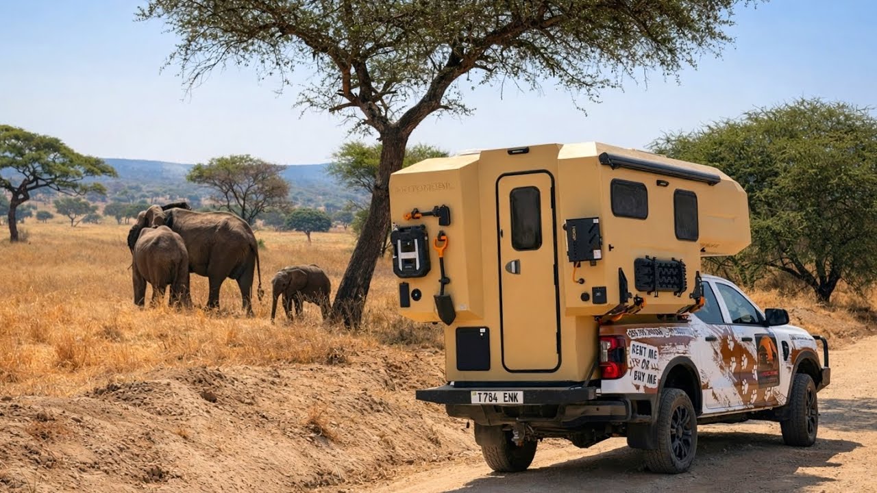 Mafunzo ya Camper Cell Safari | Jinsi Kila Kitu Kinavyofanya Kazi Ndani ya Kabati la Pickup
