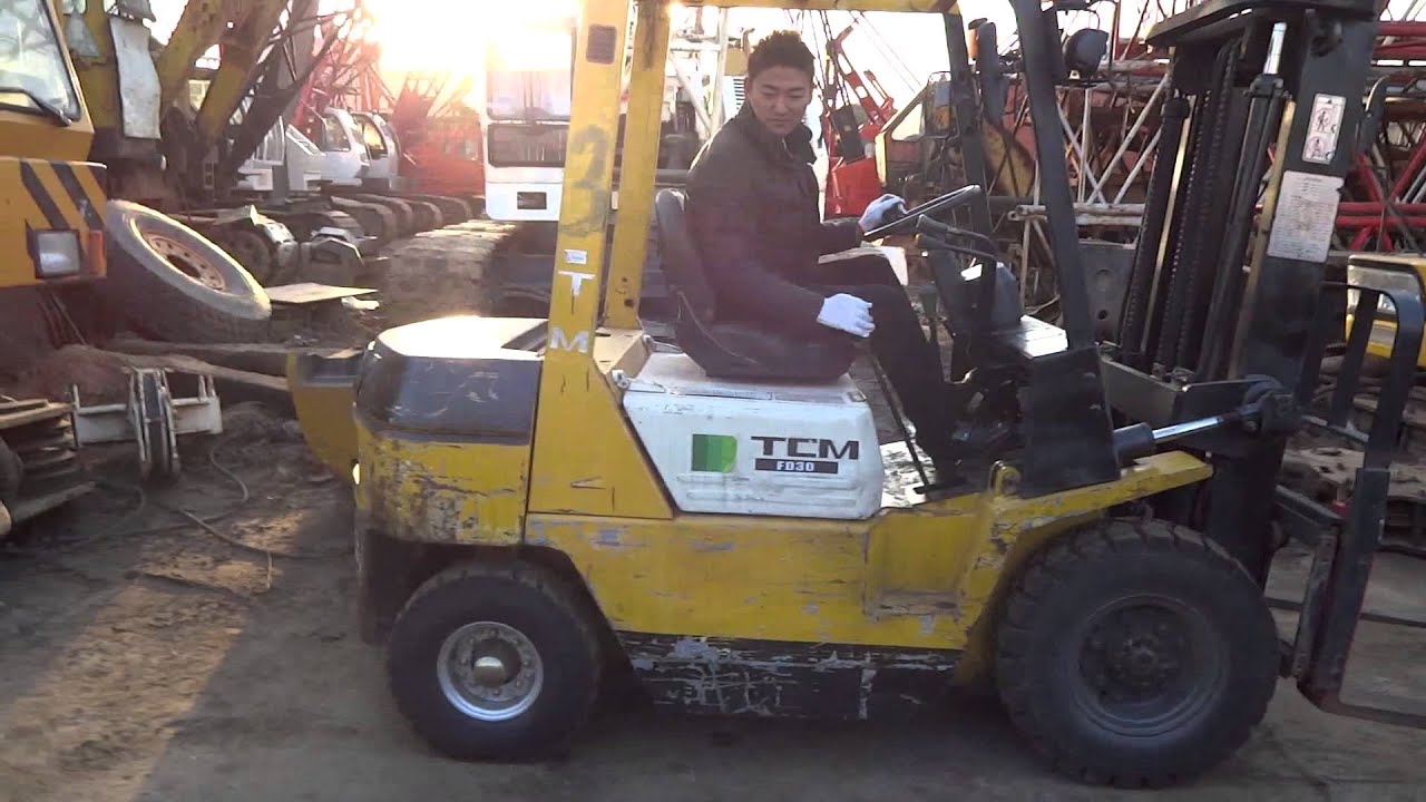 Used Tcm Forklift 3 Ton For Sale Youtube