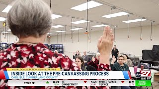 Take an inside look at the pre-canvassing process