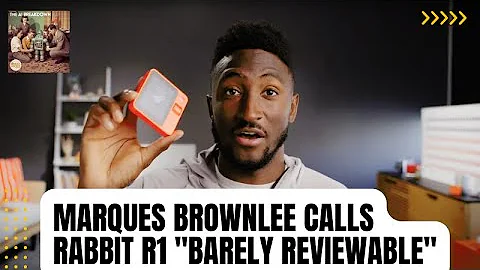Marques Brownlee Calls Rabbit r1 "Barely Reviewable"