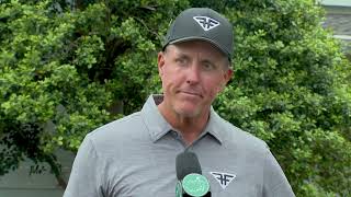 Mickelson feels no tension over LIV Golf at Augusta: "Everybody here is so classy"｜Masters｜PGA Tour