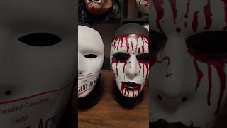 My joey mask collection so far ?? slipknot joeyjordison