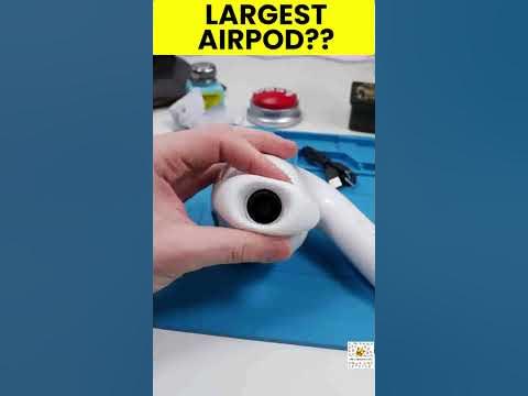 World's Largest AirPods 😱 🔥#shorts #trending #viral #viralshorts - YouTube