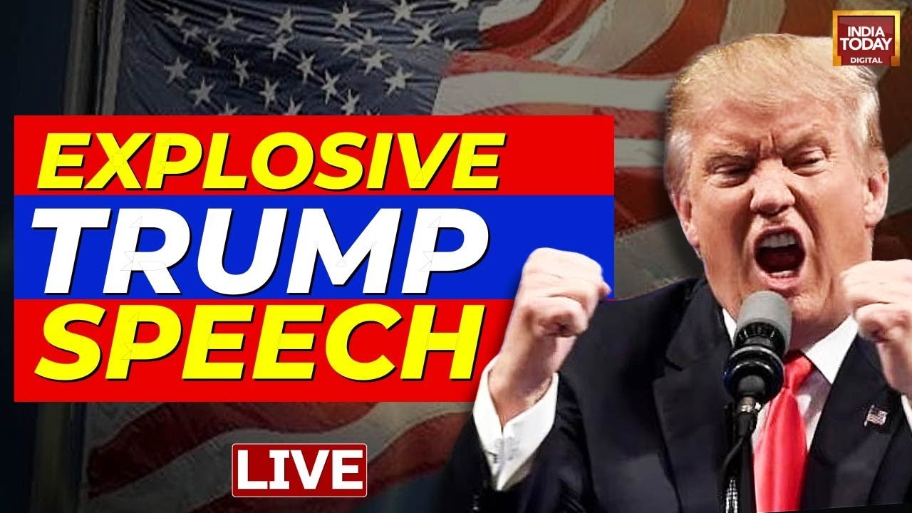 Us presidential elections 2024 donald trump speech live donald