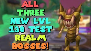 Wizard101: All Three *NEW*  Level 130 Test Realm Bosses [THE DEVOURER]