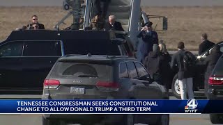 Tennessee congressman seeks constitutional change to allow Trump a third term