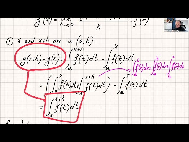 PROOF OF THE FUNDAMENTAL THEOREM OF CALCULUS