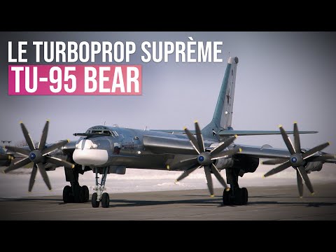 Vidéo: Bombardier stratégique TU-95 : spécifications et photos