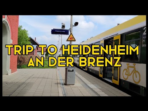 TRIP TO HEIDENHEIM AN DER BRENZ 4K//PART 1//04 MAI 2022//Germany/Deutschland @traveldownandup