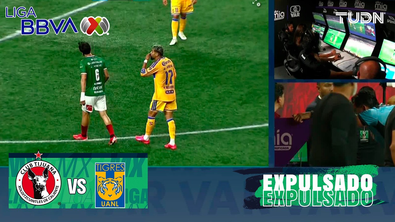 ¡Aplican la Ley Prestianni para Tigres! Tijuana vs Tigres | Liga MX - J1 Apertura 2026 | TUDN