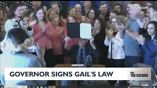Gov. Evers signs Gail's Law