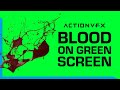 Free Green Screen Blood Gore Effects 10 Clips In HD ActionVFX Stock Footage 