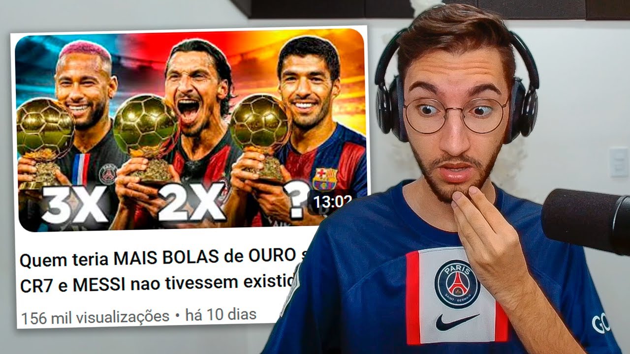 Quem teria MAIS BOLAS de OURO se CR7 e MESSI nao tivessem existido ?