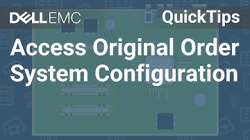 How to Check the System Configuration QuickTips
