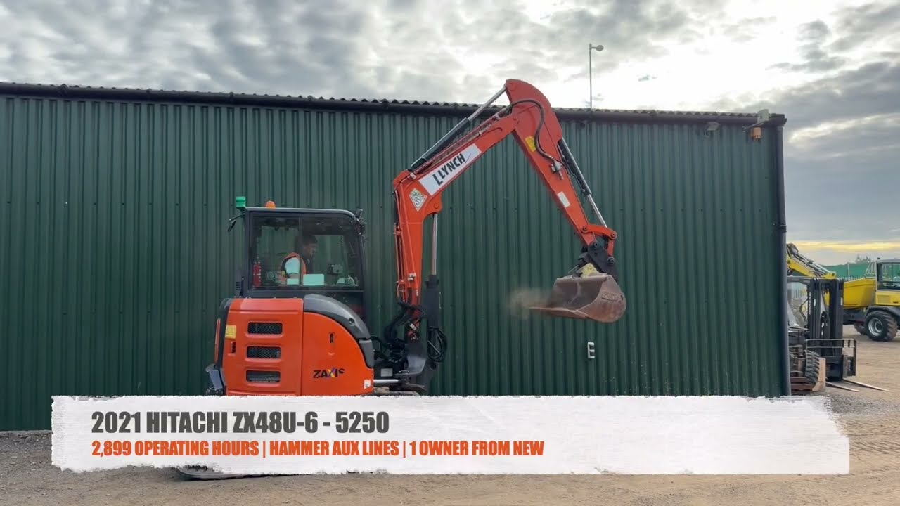 2022 HITACHI ZX48U 6 - 5250 - YouTube 2022 HITACHI ZX48U 6 - 5250 - YouTube