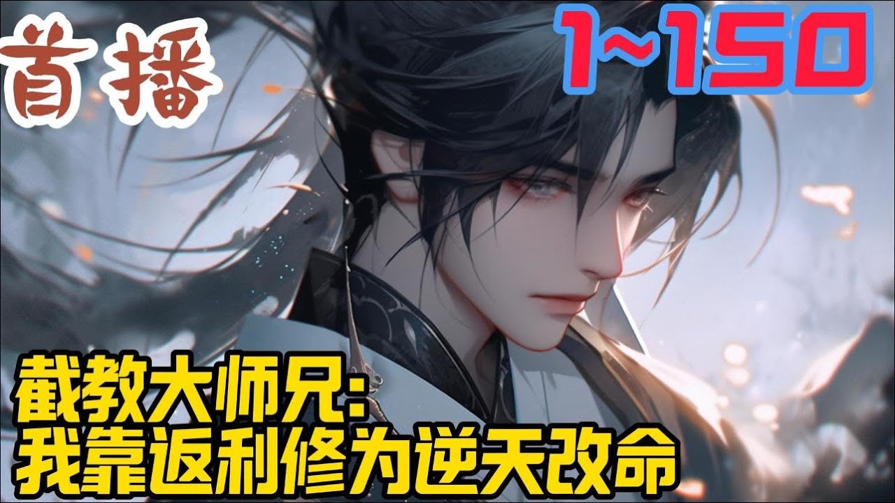 《截教大师兄：我靠返利修为逆天改命》EP1~150 蓝星仙俊誉一个偶然的机会，穿越到了洪荒世界，成为了开天辟地间第一道仙气，化形后便被通天教主收为了弟子，还是截教第一位弟子。#玄幻小說  #小說推文