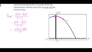 Mean Value Theorem Example