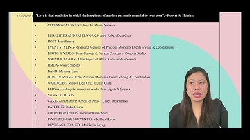 EVENT PROPOSAL PRESENTATION IN VIDEO