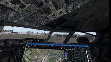 Pilot2ATC inside XP11 VR cockpit with MoveVR plugin